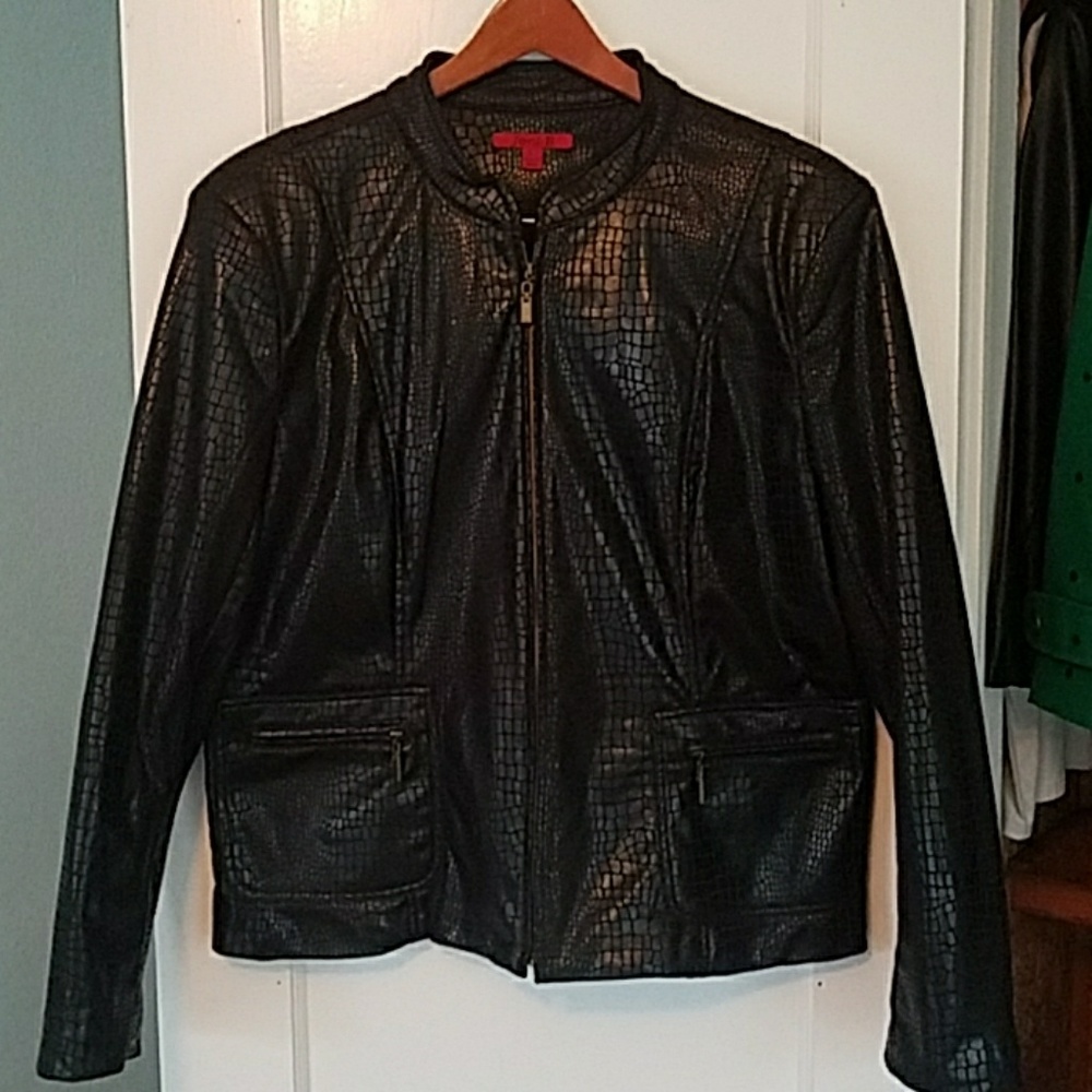 3/$20 Joni B - Faux Leather Women's Jacket